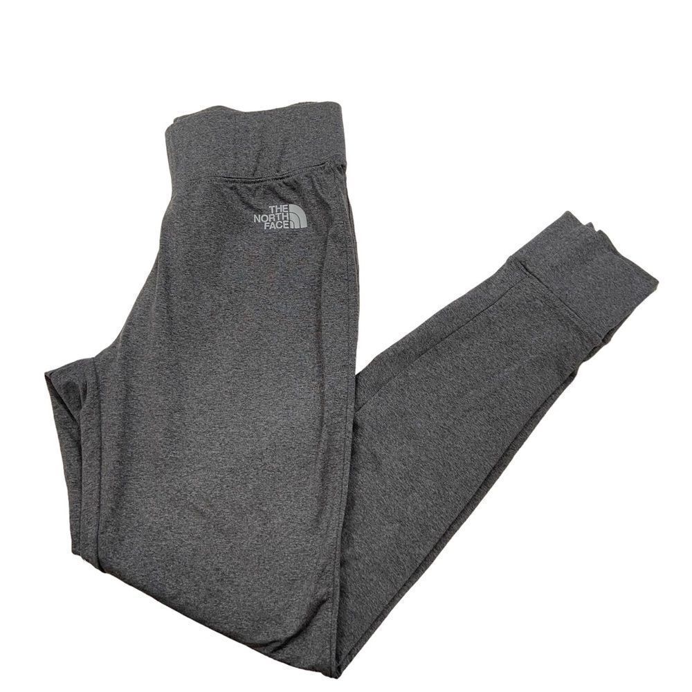Ladies The North Face Grey Cinched Hem Pull On Pants Size Small